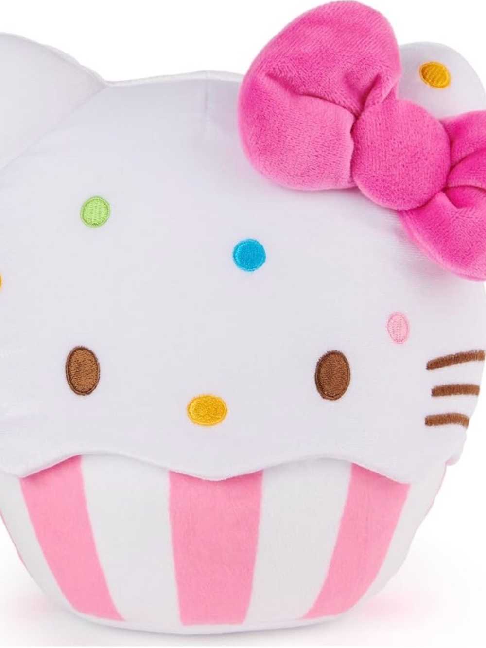Gund Sanrio Hello Kitty Cupcake 8” Plush New with Tags